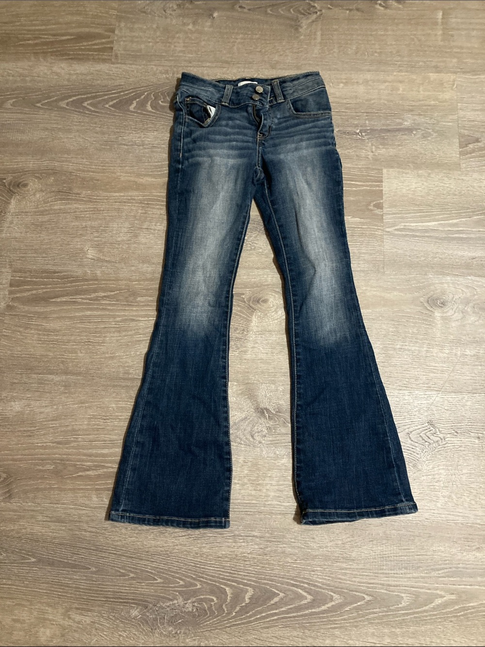 BKE Kids Dark Blue Flare Jeans